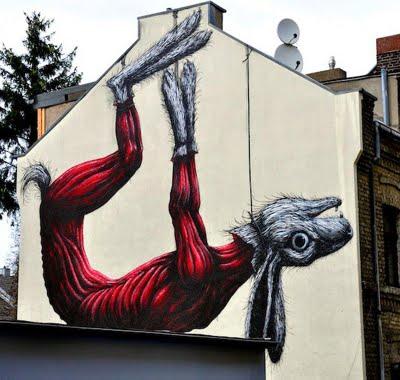 Urban art Shots: Roa en CityLeaks 2011