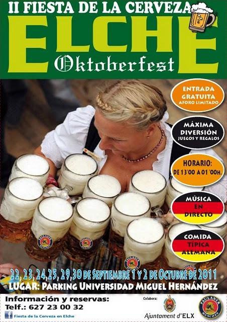 Elche. II Fiesta de la Cerveza Elx 2011