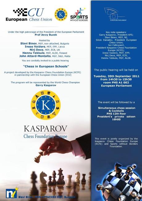 Gary Kaspárov presentó hoy su proyecto 