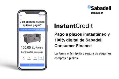 Sabadell Consumer Finance renueva la imagen de InstantCredit la confianza como elemento clave para el e-commerce