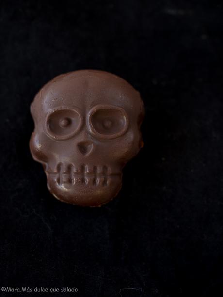 Bombones rellenos para Halloween