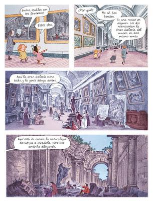 Los grandes espacios, de Catherine Meurisse. Remembranzas florecidas