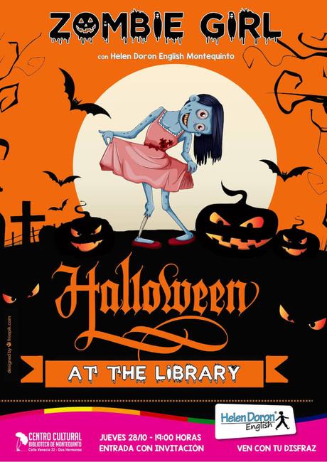 Halloween at the Library presenta «Zombie Girl», storytelling con Helen Doron English Montequinto