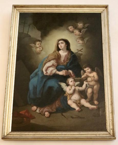 La Iglesia de San Román (6): el retablo de Santa Ángela de la Cruz.