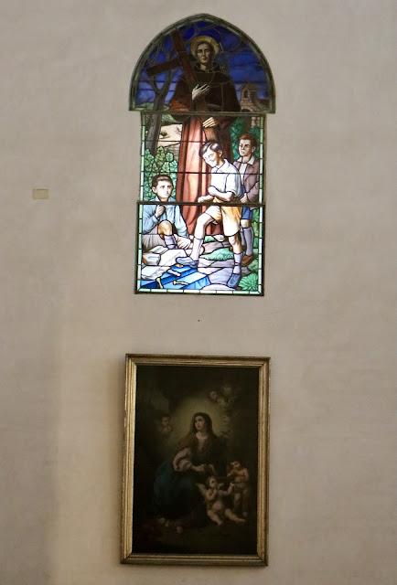 La Iglesia de San Román (6): el retablo de Santa Ángela de la Cruz.