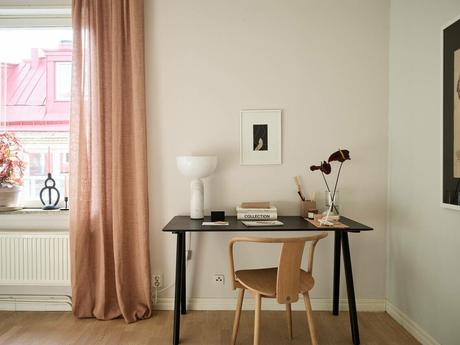 delikatissen scandi tiny apartment scandi romantic nordic pastel colors decor girls apartment estilo nórdico para chicas decoración femenina decoración coqueta decoración acogedora y cálida charming decor apartamento femenino  