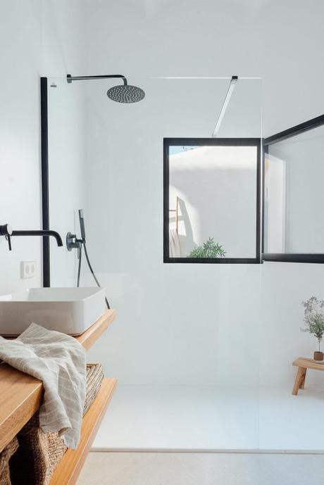 baño minimalista