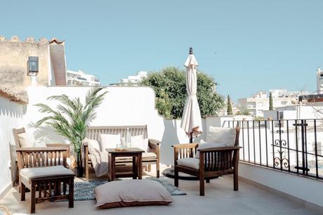 Terraza casa de pueblo