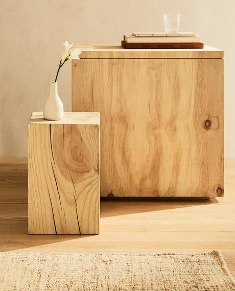 Elementos orgánicos como troncos