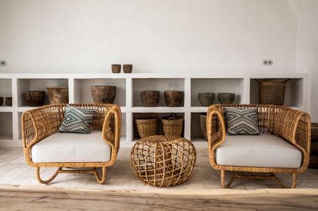 Elementos naturales en el mobiliario