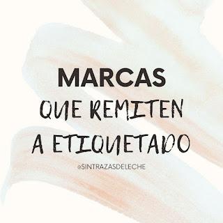 Marcas que remiten a etiquetado Marcas que remiten a etiquetado