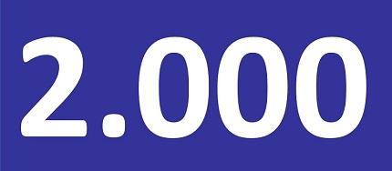2.000 posts 2.000 posts