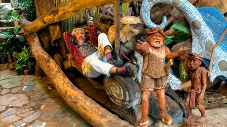 Una exposición de esculturas hechas con troncos de madera en El Retiro Una exposición de esculturas hechas con troncos de madera en El Retiro