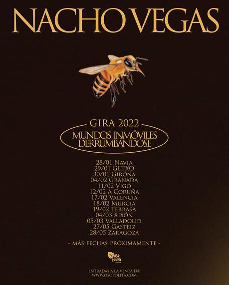 Nacho Vegas: primeros conciertos de la gira 2022