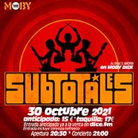 Subtotales en Moby Dick Club