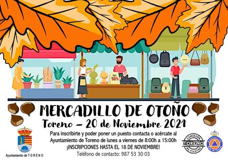 Toreno celebra un Magosto y mercadillo de otoño el próximo noviembre con música y concurso para cocinillas