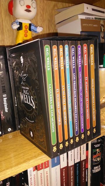 Nuevos libros! Colección H. G. Wells _ Del Fondo Editorial