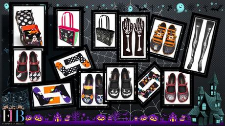 Estos zapatos son superchulos :) En busca de un Halloween glamuroso