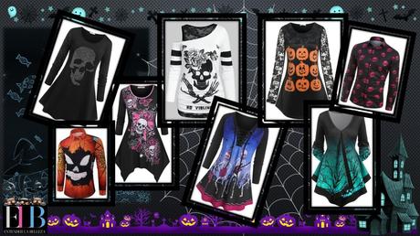 La mayoría de estos tops se pueden utilizar para el día a día si son de tu estilo. En busca de un Halloween glamuroso