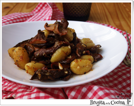 Níscalos con ñoquis