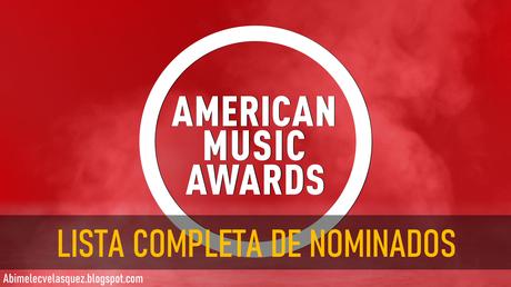 AMERICAN MUSIC AWARDS 2021: LISTA COMPLETA DE NOMINADOS