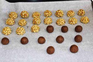 panellets de piñones sin gluten