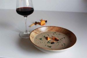 crema de setas de otoño