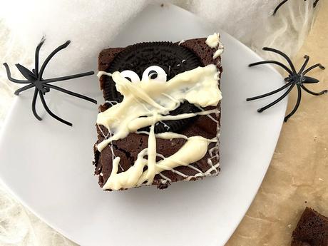 delikatissen oreo brownies halloween brownies easy brownies chocolate brownies brownie para halloween brownie muy facil brownie de chocolate negro brownie americano  