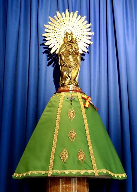 La Iglesia de San Román (9): la Virgen del Pilar.