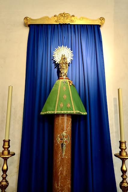 La Iglesia de San Román (9): la Virgen del Pilar.