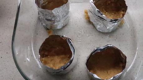 Cheesecake de Calabaza en Mambo Hacer la base de galletas
