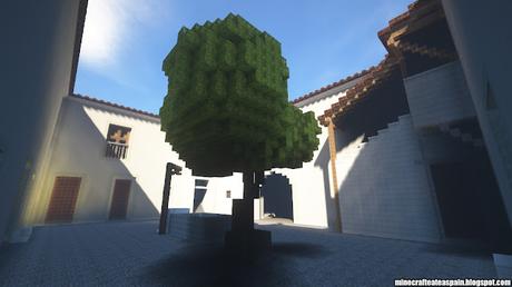 Réplica Minecraft de la Venta de Borondo, Daimiel, Ciudad Real, España.