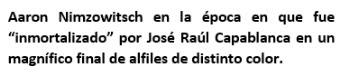 Lasker, Capablanca y Alekhine o ganar en tiempos revueltos (207)