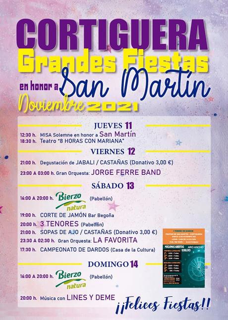 Grandes Fiestas en Cortiguera en honor a San Martín 3