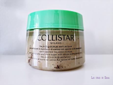 Talasso Scrub Antiagua Exfoliante de Collistar Talasso Scrub Antiagua Exfoliante Collistar bodycare spa beauty corporal belleza cosmética