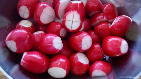 Rabanitos encurtidos