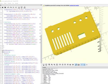 Diseño en 3D de un contenedor para proyectos electrónicos