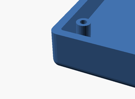 Diseño en 3D de un contenedor para proyectos electrónicos Diseño en 3D de un contenedor para proyectos electrónicos
