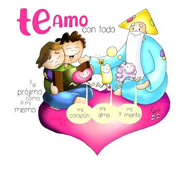 “Te amo con todo mi corazón, mi alma y mi mente“