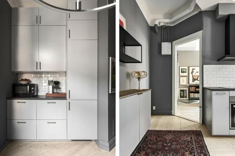 delikatissen scandi duplex estilo nórdico en colores oscuros decoración nordica oscura decoración invierno oscura dark decor dark colors scandi  