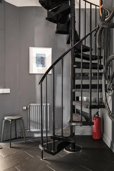 delikatissen scandi duplex estilo nórdico en colores oscuros decoración nordica oscura decoración invierno oscura dark decor dark colors scandi  