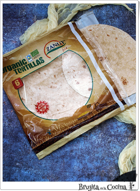 Wrap de pollo y cahmapiñones