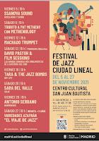 Programación Festival de Jazz Ciudad Lineal 2021