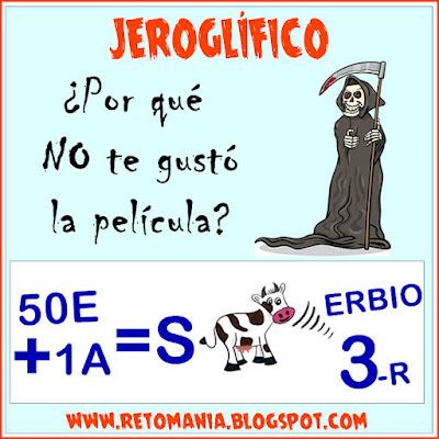 Desafíos matemáticos, Retos matemáticos, Problemas matemáticos, Problemas de matemáticas, Jeroglíficos, Jeroglíficos con solución, Retos mentales, Retos visuales,