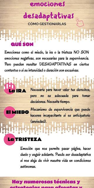 EMOCIONES DESADAPTATIVAS: Qué son y cómo afrontarlas EMOCIONES DESADAPTATIVAS: Qué son y cómo afrontarlas