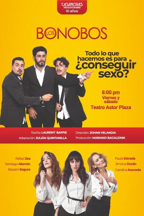 “Los Bonobos” llegan recargados