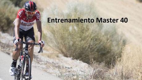 El entrenamiento para un ciclista Master 40