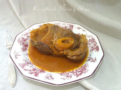 Ossobuco a la miel Ossobuco a la miel