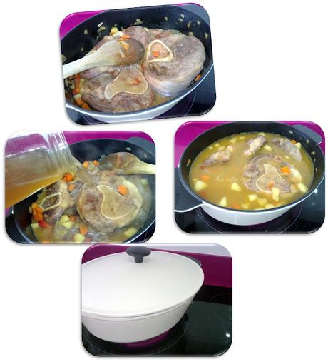 Ossobuco a la miel Ossobuco a la miel