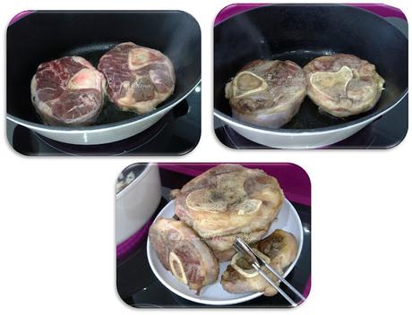 Ossobuco a la miel Ossobuco a la miel